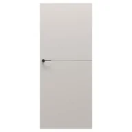 Drzwi wewnętrzne - Drzwi wewnętrzne bezprzylgowe pokojowe pełne Uni Kolor F1 Kaszmir 90 prawe Porta - miniaturka - grafika 1