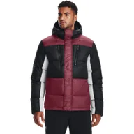 Kurtki i kamizelki sportowe męskie - Męska kurtka puchowa pikowana UNDER ARMOUR UA CGI Down Blocked Jkt - miniaturka - grafika 1