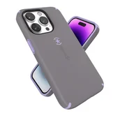 Etui i futerały do telefonów - Speck Etui na iPhone'a 14 Pro – smukłe etui na telefon z ochroną przed upadkiem, odporne na zarysowania i miękkie w dotyku etui na iPhone'a 15.5 cm iPhone 14 Pro – dwuwarstwowe etui, Cloudy - miniaturka - grafika 1