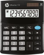 Kalkulatory - Kalkulator biurowy HP-OC 110/INT BX, 10 cyfr, 125x101x33mm, Czarny - miniaturka - grafika 1