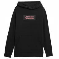 Bluzy męskie - 4F Bluza Męska Z Kapturem Sportowa Tswsm549 L - miniaturka - grafika 1