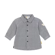 Bluzki dla niemowląt - Steiff Koszula z długim rękawem dla chłopców, Crown Blue, 92 - miniaturka - grafika 1