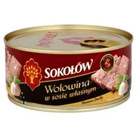 Pasztet i przetwory mięsne - Sokołów SOK.PREMIUM WOŁOW/SOS WŁAS300G zakupy dla domu i biura! 43131304 - miniaturka - grafika 1