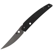 Noże - Nóż składany Spyderco Ikuchi Carbon Fiber / G-10 Laminate Plain (C242CFP) - miniaturka - grafika 1