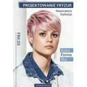Podręczniki dla szkół zawodowych - Projektowanie fryzur. Nowoczesna... kw FRK,03 - miniaturka - grafika 1