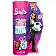 Lalki dla dziewczynek - Mattel Lalka Barbie Cutie Reveal seria 1 Panda HHG18 - miniaturka - grafika 1
