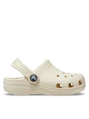Buty dla chłopców - Crocs Klapki Classic Kids Clog T 206990 Beżowy - miniaturka - grafika 1