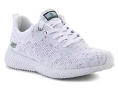 Sneakersy damskie - Skechers Bobs Squad Reclaim Life White 117282-WHT - miniaturka - grafika 1