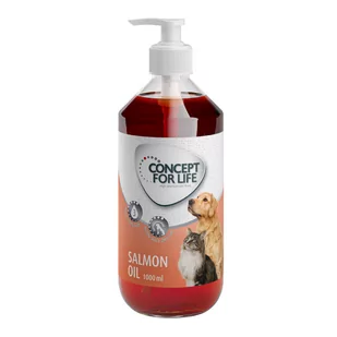 Concept for Life, olej z łososia - 1000 ml - Suplementy i witaminy dla psów - miniaturka - grafika 1