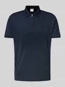 Koszulki męskie - Koszulka polo z krótkim zamkiem błyskawicznym - miniaturka - grafika 1
