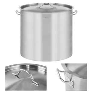Royal Catering Garnek ze stali nierdzewnej - pokrywka - 50l - Akcesoria gastronomiczne - miniaturka - grafika 1