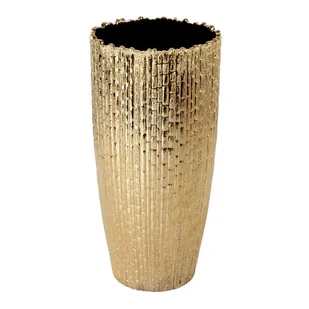 Wazon dekoracyjny szerokość O 17 cm - Wazony i flakony - miniaturka - grafika 1