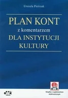 Finanse, księgowość, bankowość - Plan kont z komentarzem dla instytucji kultury. Książka z suplementem elektronicznym - miniaturka - grafika 1