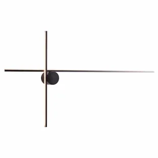 Kinkiet Arne W0370 Maxlight LED 15W 3000K IP44 industrialny metalowy czarny - Lampy ścienne - miniaturka - grafika 1