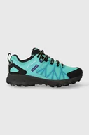 Buty trekkingowe damskie - Columbia buty Peakfreak II Outdry damskie kolor turkusowy - miniaturka - grafika 1