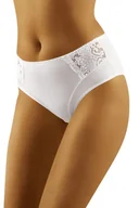 Majtki damskie - Wol-Bar Eco-Si biały 2XL Majtki figi - miniaturka - grafika 1