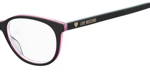 Okulary korekcyjne Love Moschino MOL543 ISK - Okulary korekcyjne, oprawki, szkła - miniaturka - grafika 4