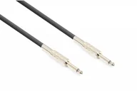 Kable komputerowe i do monitorów - Kabel gitarowy Vonyx 6.3mm Mono - 6.3mm czarny - 1,5 m one size - miniaturka - grafika 1