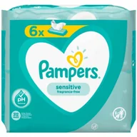Chusteczki nawilżane - Chusteczki nawilżane PAMPERS Sensitive (312 szt.) - miniaturka - grafika 1