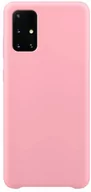 Etui i futerały do telefonów - Samsung Silicone Case elastyczne silikonowe etui pokrowiec Galaxy A72 4G różowy - miniaturka - grafika 1