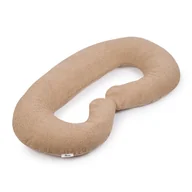 Poduszki do karmienia - Poduszka ciążowa typu C - kolekcja Teddy - ciemny beż - miniaturka - grafika 1