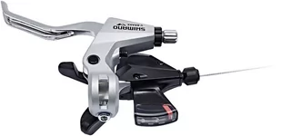 Shimano ST-M310 Dźwignia hamulca / przerzutki potrójne lewe, black/silver 2020 Dźwignie hamulców tarczowych E-STM3102LSBST - Hamulce rowerowe - miniaturka - grafika 1