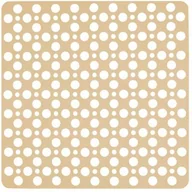 Maty antypoślizgowe - AWD Interior mata antypoślizgowa 53x53 cm beżowa AWD02091431 - miniaturka - grafika 1