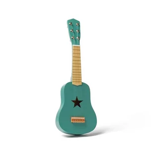 Kids Concept Zabawka gitara ciemnozielona 1000519 - Instrumenty muzyczne dla dzieci - miniaturka - grafika 1