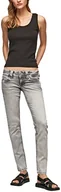 Spodnie damskie - Pepe Jeans Dżinsy damskie Venus, Szary (denim-uf8), 26W / 34L - miniaturka - grafika 1