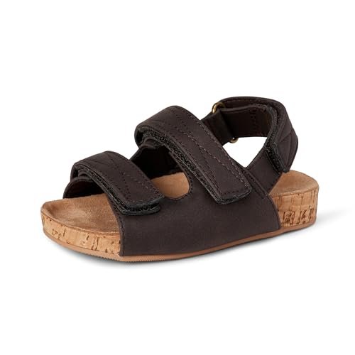 Amazon Essentials Sandały chłopięce Aeby13928Cork, Brązowy, 6 US Toddler