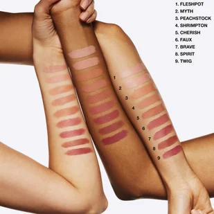 MAC Satin Lipstick szminka odcień Brave Lipstick) 3 g - Szminki - miniaturka - grafika 6