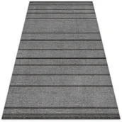 Dywany zewnętrzne - Dywan tarasowy zewnętrzny Szare pasy 60x90 cm - miniaturka - grafika 1