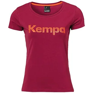 Kempa damska koszulka GRAPHIC T-SHIRT WOMEN odzież do noszenia na co dzień, ciemnoczerwona, XS - Koszulki i topy damskie - miniaturka - grafika 1