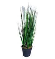 Sztuczne kwiaty - Sztuczna trawa Imperata cylindryczna świecąca LED 60 cm - miniaturka - grafika 1