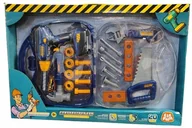 Zabawy w naśladowanie dorosłych - ELEFUN Zestaw do odgrywania ról skrzynka narzędziowa 20 elementów - miniaturka - grafika 1