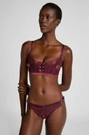 Majtki damskie - Hunkemöller Brazyliany Avela z wysokim wycięciem Czerwony - miniaturka - grafika 1