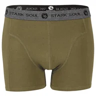 Majtki męskie - Męskie Bokserki bawełniane rozmiar XL kolor KHAKI oddychający materiał przylegające - miniaturka - grafika 1