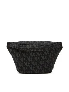 Calvin Klein Jeans Saszetka nerka Unstructured Monogram Waistbag LV04G3177G Czarny - Nerki - miniaturka - grafika 1