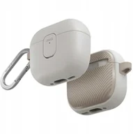 Akcesoria do słuchawek - Etui UNIQ Clyde do Apple AirPods 4 Lock Case beżowy - miniaturka - grafika 1