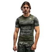 Kimona, stroje i obuwie - Venum Rashguard G-Fit Air Krótki Rękaw ShortSleeve Army Camo - miniaturka - grafika 1
