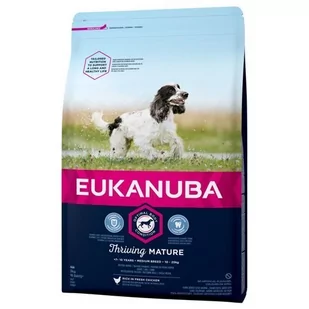Eukanuba Mature&Senior 7+ Medium Breed Chicken 15 kg - Sucha karma dla psów - miniaturka - grafika 3