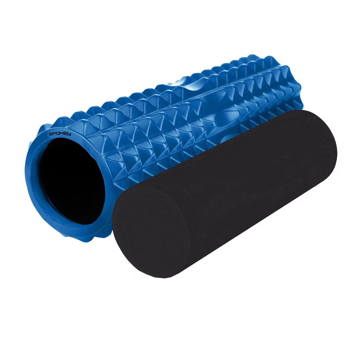 Spokey Zestaw wałków fitness 2w1 roller (2 części) niebieski Spokey MIXROLL 2in1