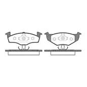 Klocki hamulcowe - RoadHouse Zestaw klocków hamulcowych, hamulce tarczowe 2609.00 - miniaturka - grafika 1