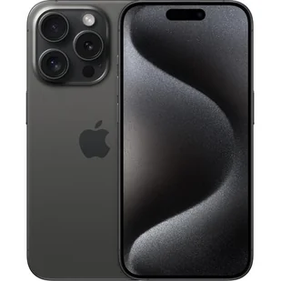 Apple iPhone 15 Pro 5G 512GB Dual Sim Czarny - Telefony komórkowe - miniaturka - grafika 1