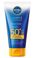 Balsamy i kremy do opalania - Nivea Sun Invisible Finish Nawilżający Balsam do opalania SPF50+ - miniaturka - grafika 1