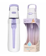 Butelki filtrujące - Butelka filtrująca Dafi SOLID by Joanna Krupa 0,7 l Digital Lavender + filtr węglowy - miniaturka - grafika 1