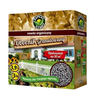 Obornik granulowany karton 3 kg Ogród Start - Nawozy ogrodnicze - miniaturka - grafika 1