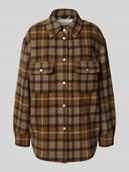 Płaszcze męskie - Kurtka o kroju relaxed fit z mieszanki wełny - miniaturka - grafika 1