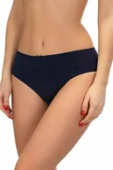 Majtki damskie - Granatowe figi LAMA Bikini L-400BI-04 2XL-3XL 3-pak - miniaturka - grafika 1