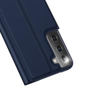 Etui i futerały do telefonów - Dux Ducis Etui Skin Pro z klapką do Samsung Galaxy S21 Plus 5G niebieski - miniaturka - grafika 1